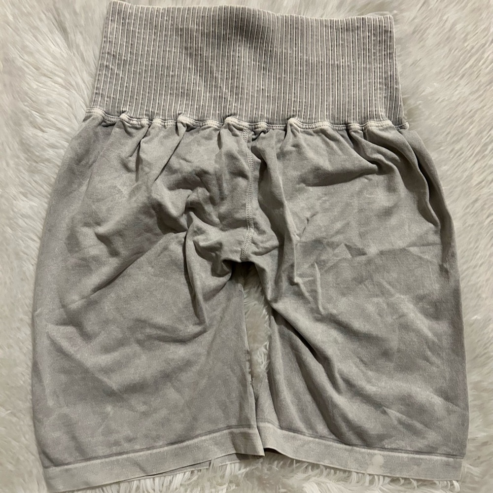 Free People Good Karma Ruched Shorts - Picture 6 of 8